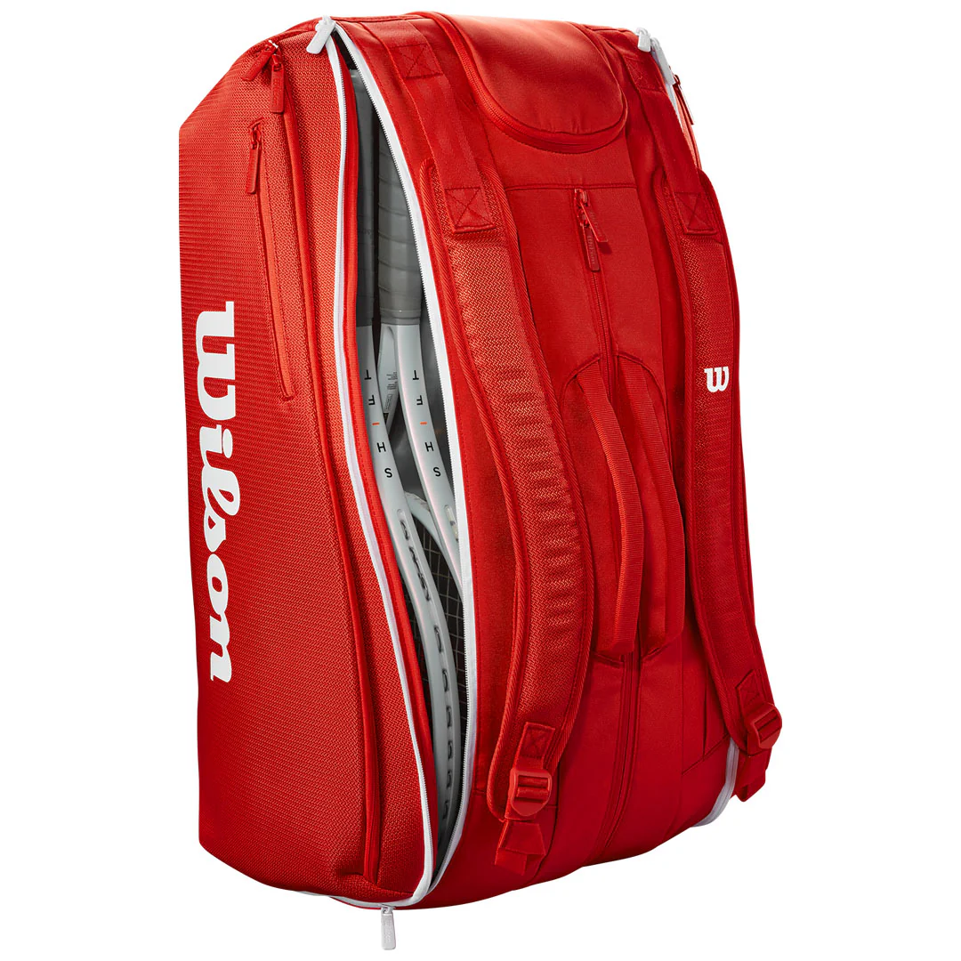 Wilson Super Tour 15 Pack 2025 - Red - Image 4