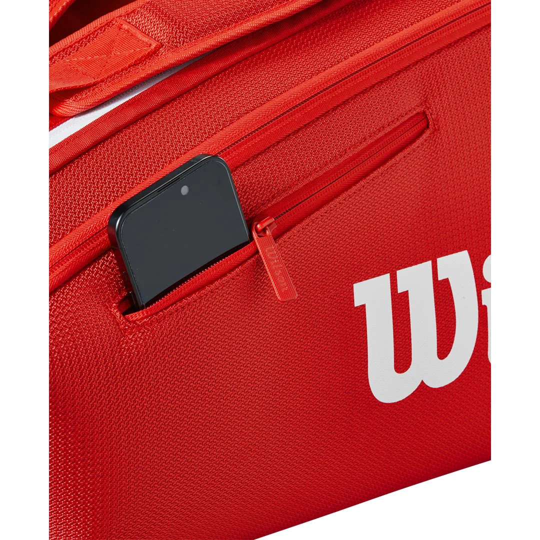 Wilson Super Tour 6 Pack 2025 - Red - Image 5