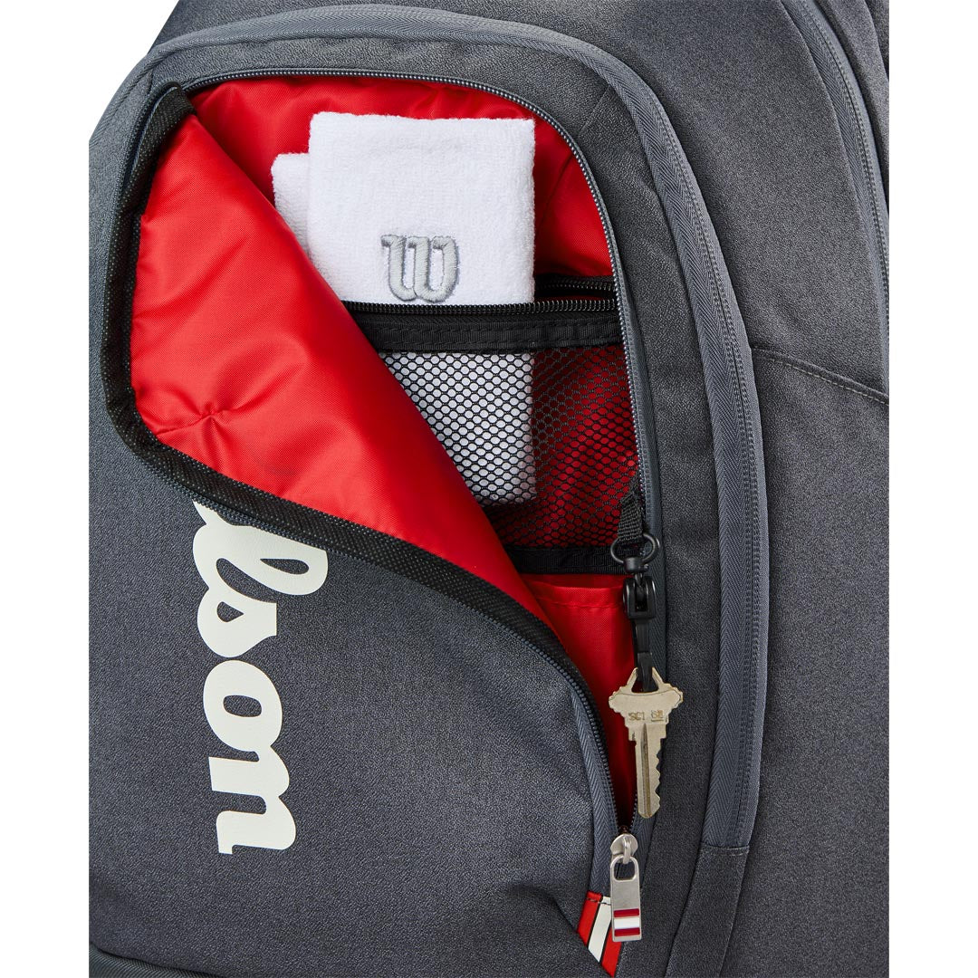 Wilson Tour Backpack 2025 - Black - Image 6