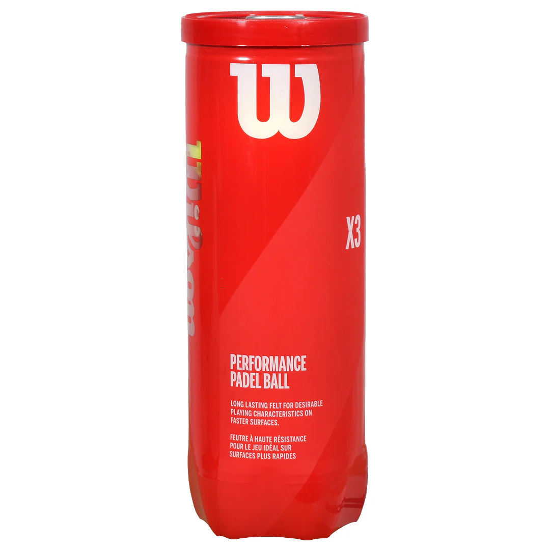 Wilson X3 Padel - Padel Ball Can