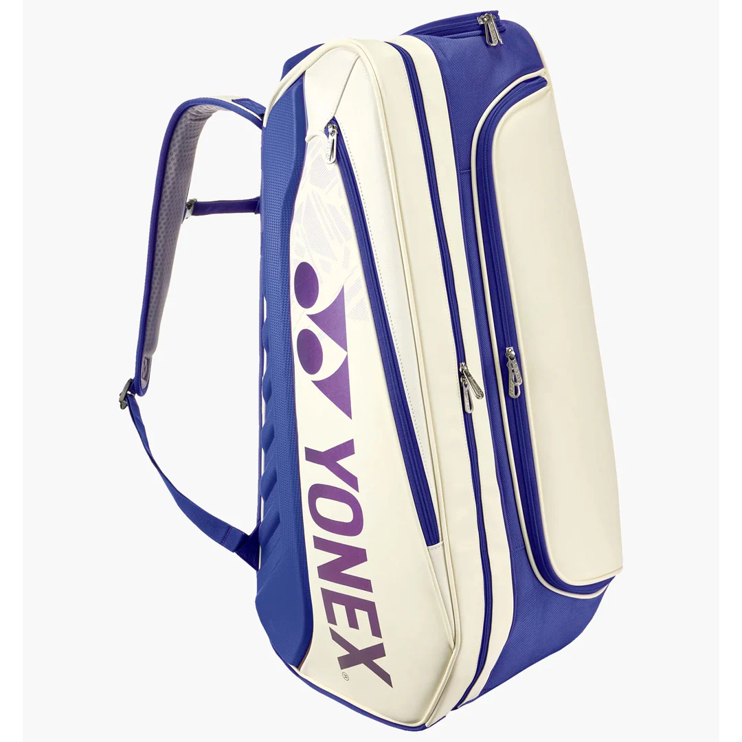 Yonex Expert Racquet Bag 6 Pack - White/Deep Blue - Image 5