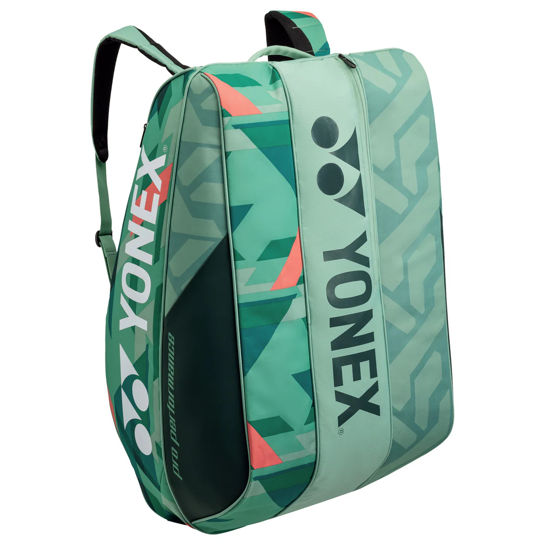 Yonex Pro Racquet Bag 12 Pack - Olive Green - Image 3