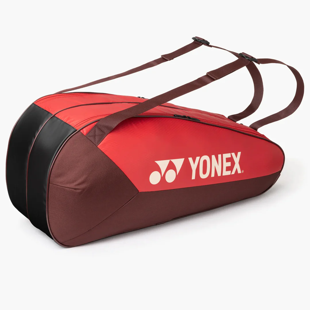 Yonex Team Racquet Bag 6 Pack - Ruby Red - Image 2