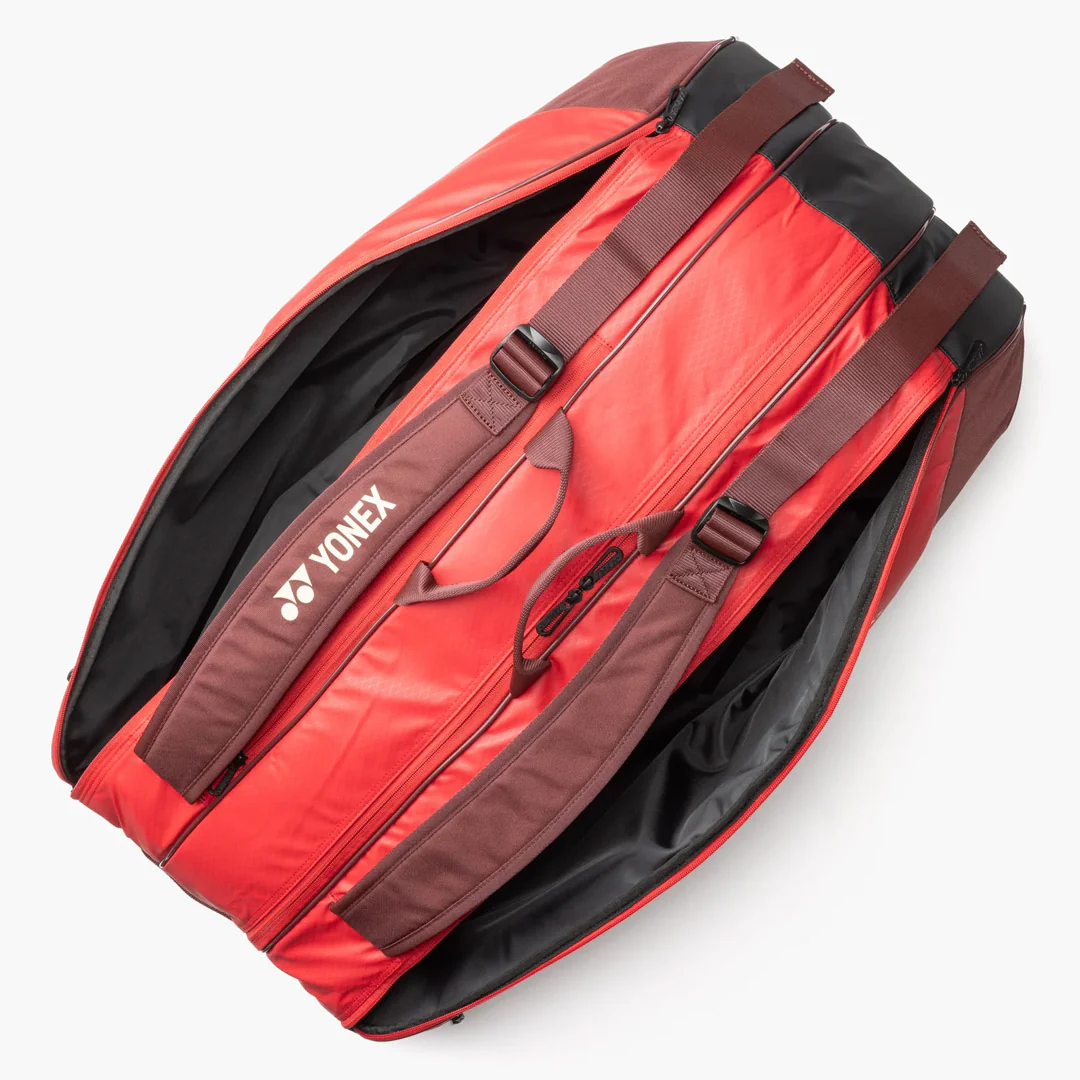 Yonex Team Racquet Bag 9 Pack - Ruby Red - Image 5